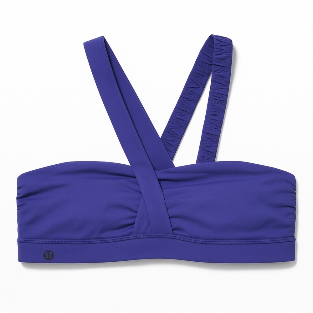 lululemon athletica Women's Blue Bikini Top